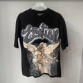 European Fashion Printed Short-Sleeve T-Shirt for Men Trendy Brand