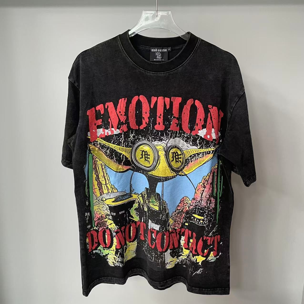 European Fashion Printed Short-Sleeve T-Shirt for Men Trendy Brand