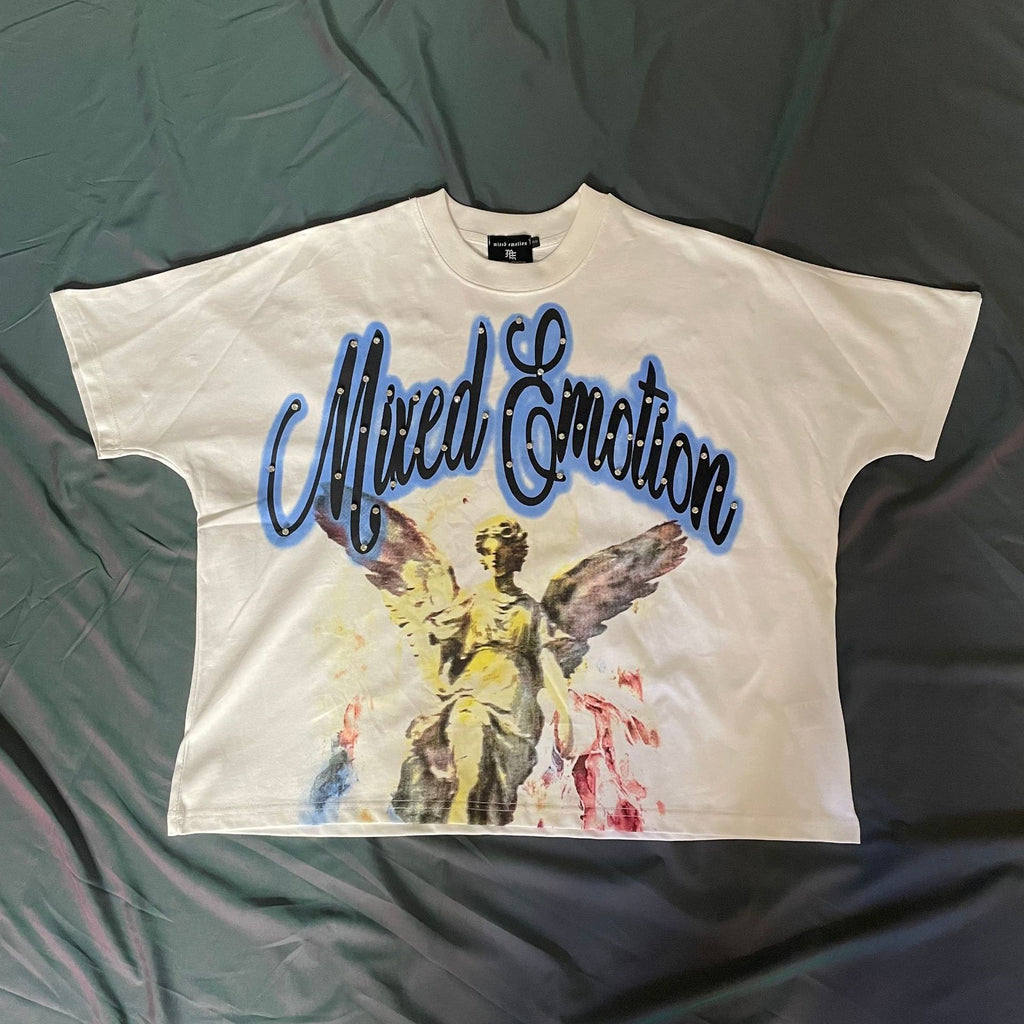 European Fashion Printed Short-Sleeve T-Shirt for Men Trendy Brand