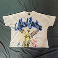 European Fashion Printed Short-Sleeve T-Shirt for Men Trendy Brand