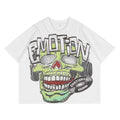 European Fashion Printed Short-Sleeve T-Shirt for Men Trendy Brand